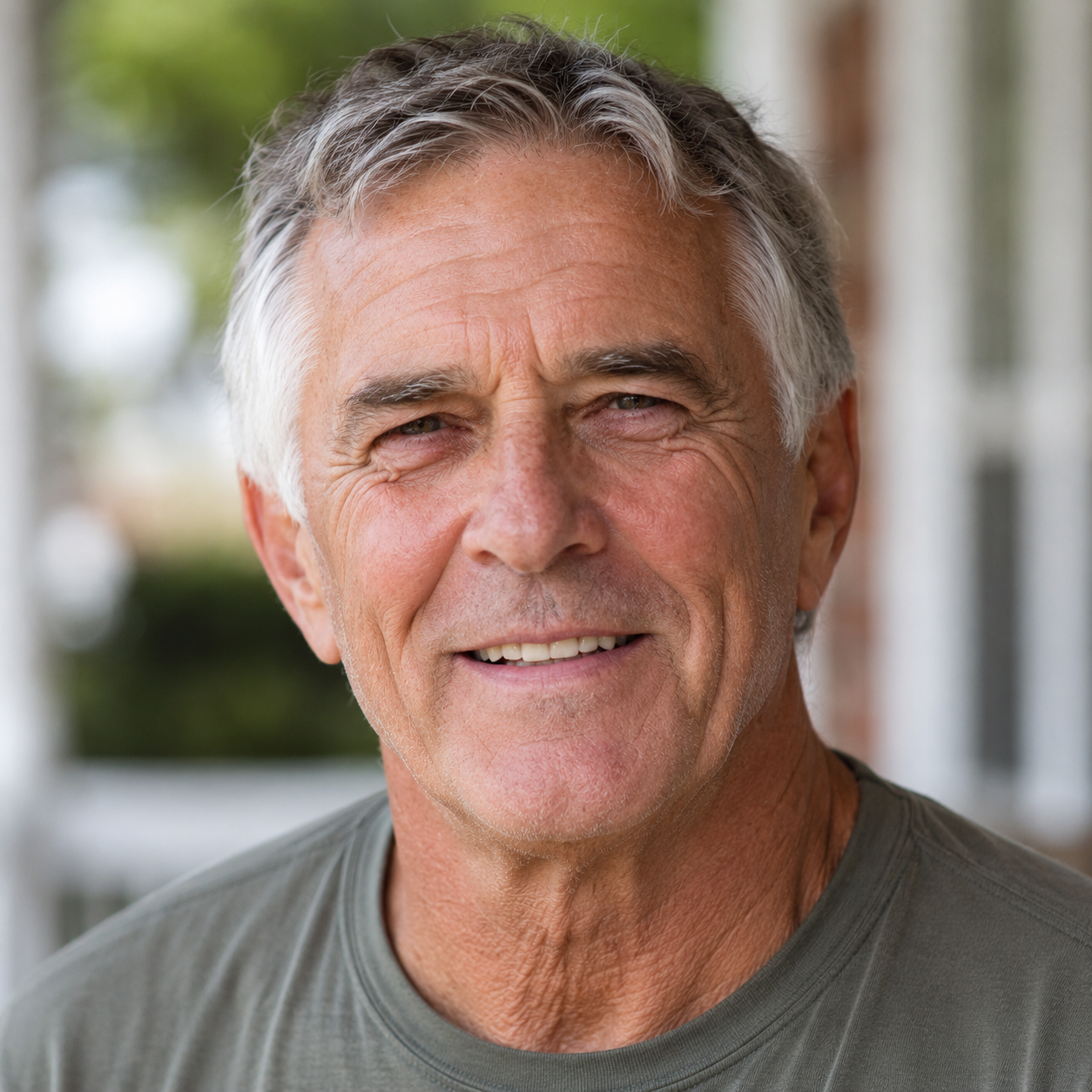 Ben Locker, 67, retired veteran and grandfather